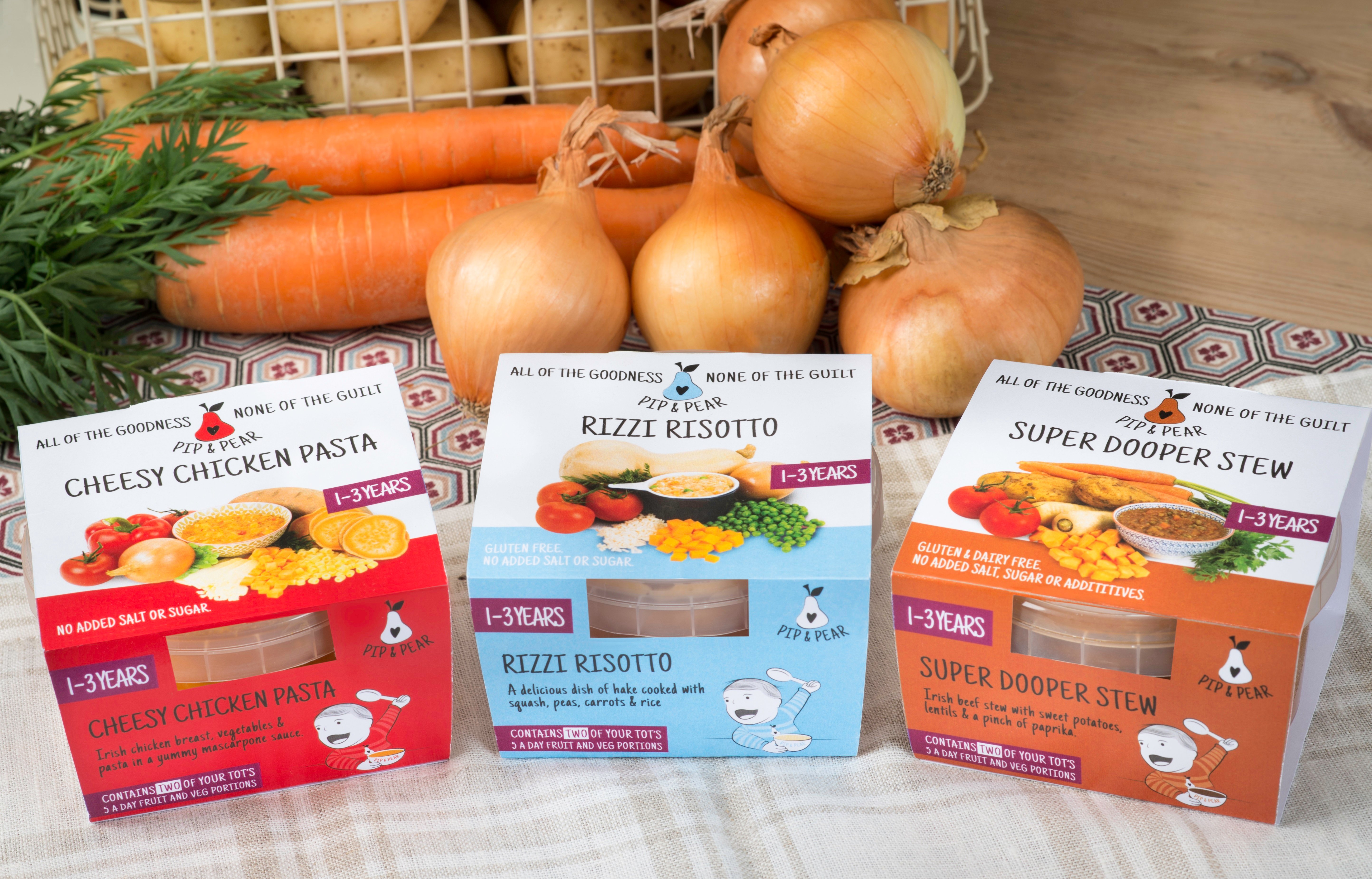 Children's food manufacturer pip and pear culinary food group