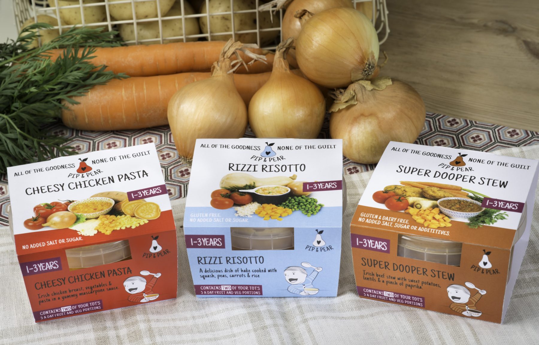 Children's food manufacturer pip and pear culinary food group