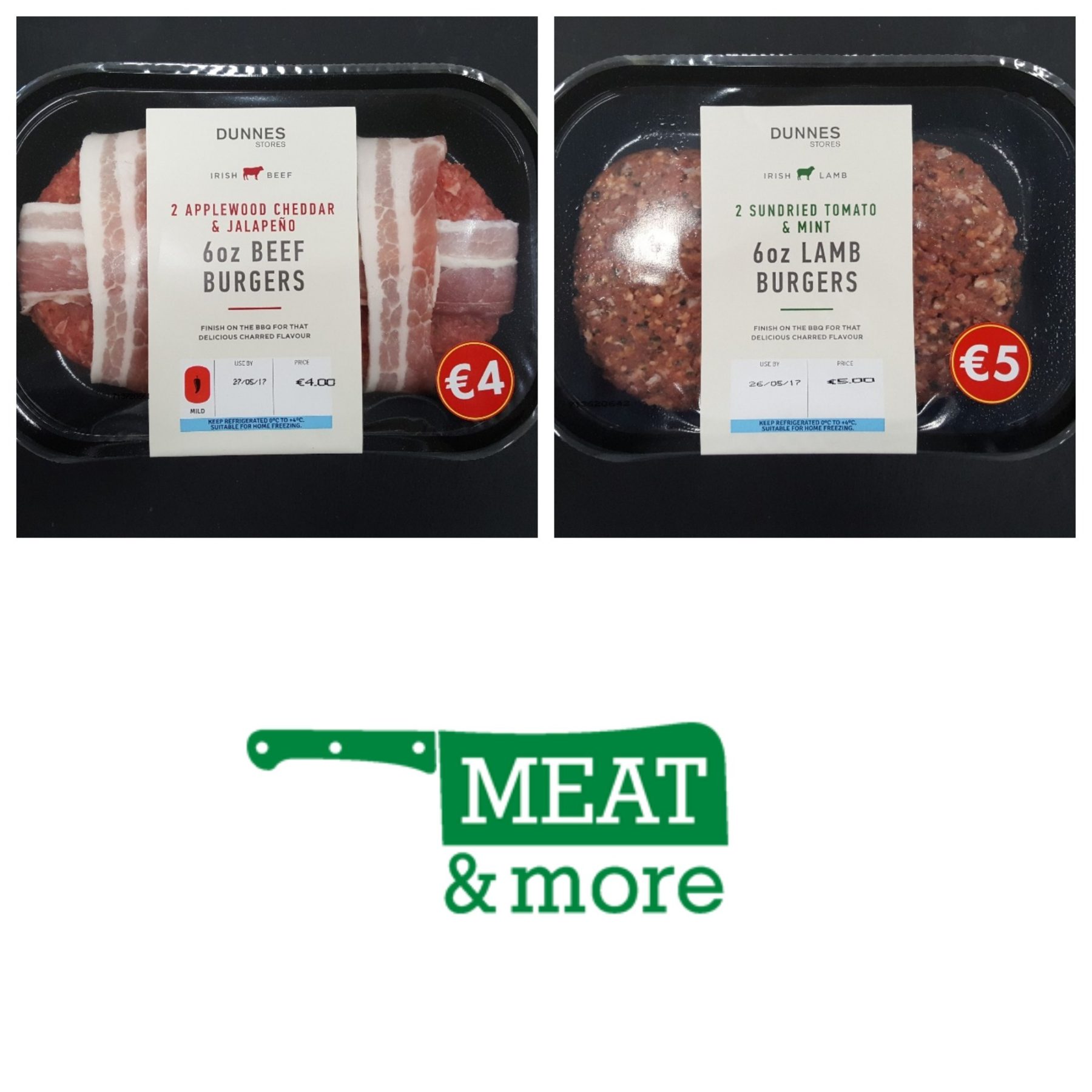dunnes stores meat and more burgers ready to cook meals