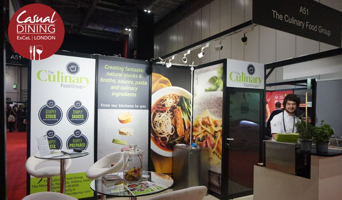 The Culinary Food Group team had a very busy two days at the Casual Dining Show at ExCel, London on 27th and 28th February